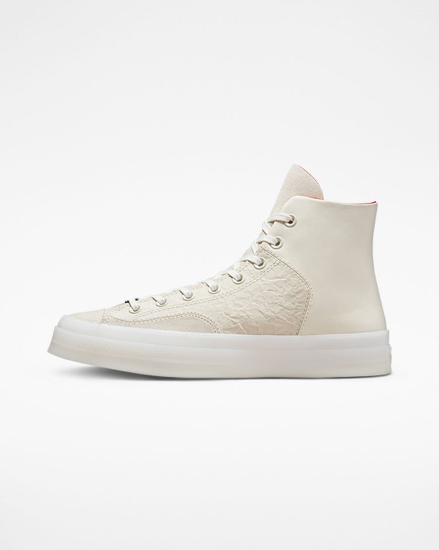 Tenis Converse Chuck 70 Marquis Year of the Rabbit Cano Alto Masculino Bege Vermelhas Branco | PT N08T9P1